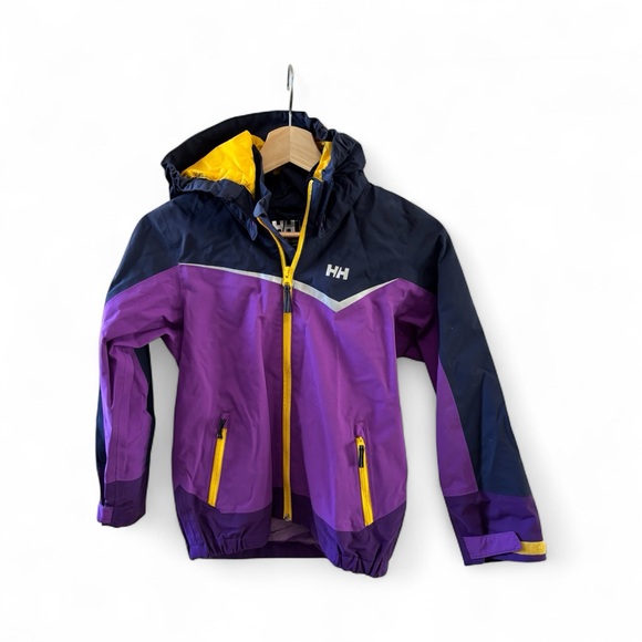 Helly Hansen Navy and Purple Jacket - Picture 1 of 6